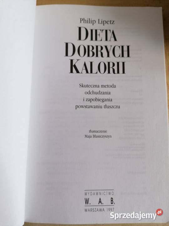 Dieta dobrych kalorii miękka