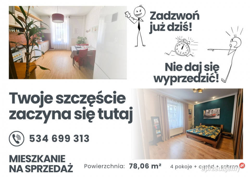 Okazja Funkcjonalne jasne mieszkanie w świetnej Zabrze