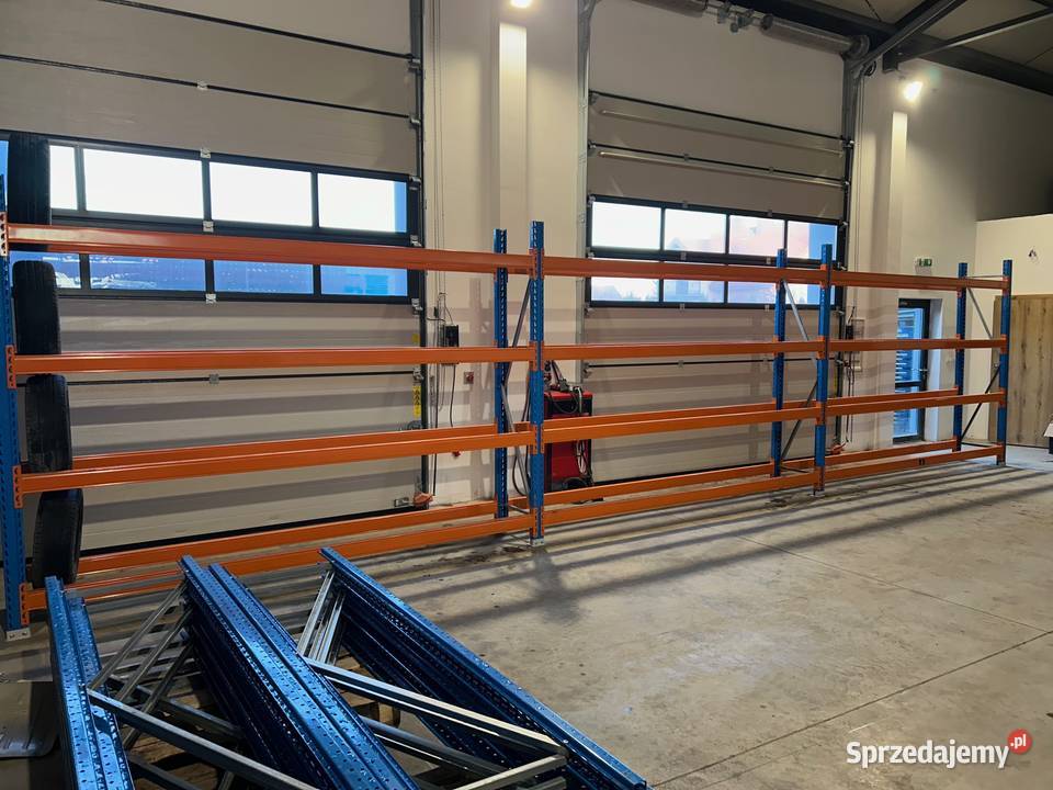 REGAŁY Magazynowe paletowe PRZEMYSŁOWE stow H400 Konin sprzedam
