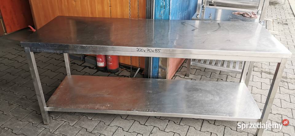 Stół roboczy z półką 200x70x85 Krotoszyn