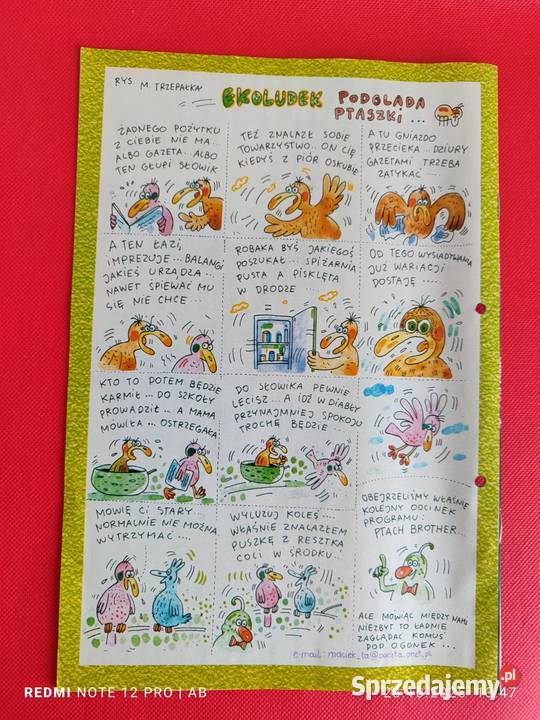 Zielona Liga 2001 5460 miesięcznik przyroda Antykwariat Katowice