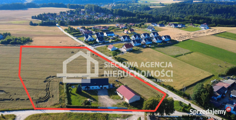 Działka Małkowo 24788 metrów asfalt Grunty i działki pomorskie