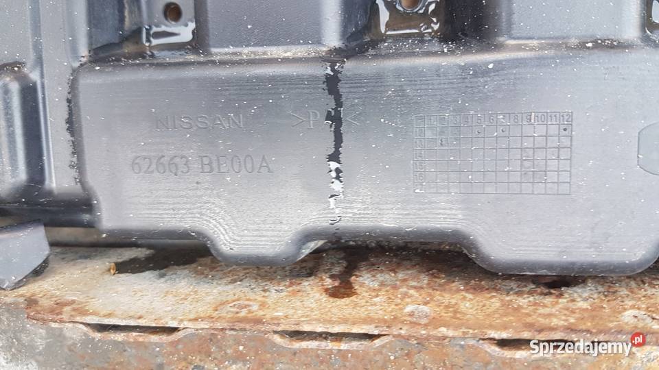 BELKA POD CHŁODNICEOSŁONA NISSAN NV200