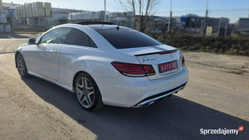 Mercedes E 250 Super stan bixenon panorama amg elektrycznie ustawiane fotele Lębork
