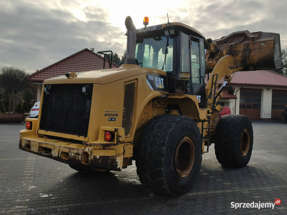 duża kołowa Caterpillar 962H CAT 20ton Kamera