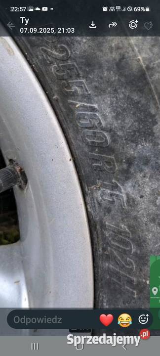 Kola 255 60 15 samuraj vitara Szówsko