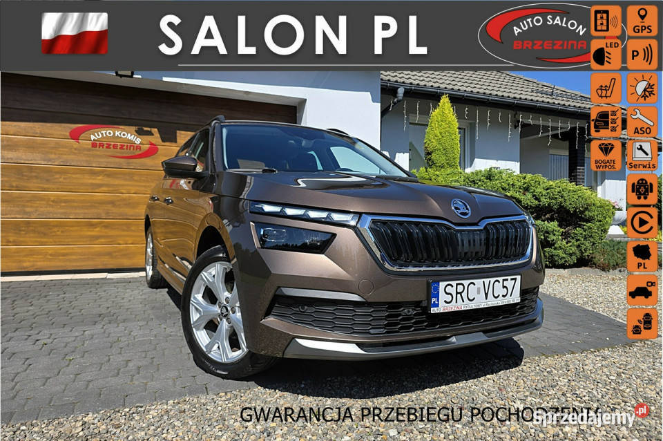 koda Kamiq krajowy bezwypadkowy I 2019 115KM śląskie