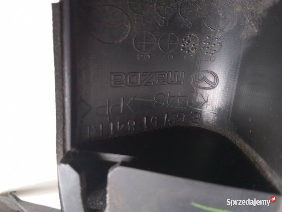 OSŁONA PRAWA PRZEDNIA MAZDA CX7 22 D EG2151841 Pozostałe Części samochodowe Nowy Tomyśl