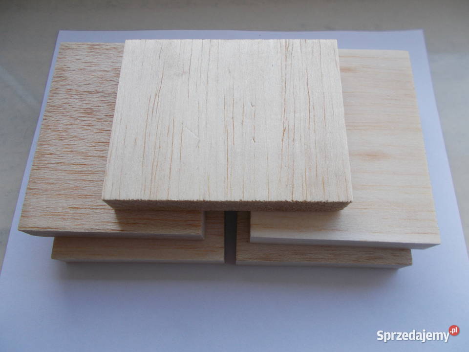 Deski deseczki kołki modelarskie balsa drewno Ruda Śląska