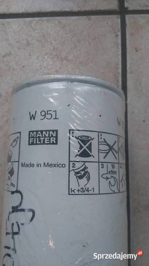 W 951 MANNFILTER FILTR OLEJU Koronowo