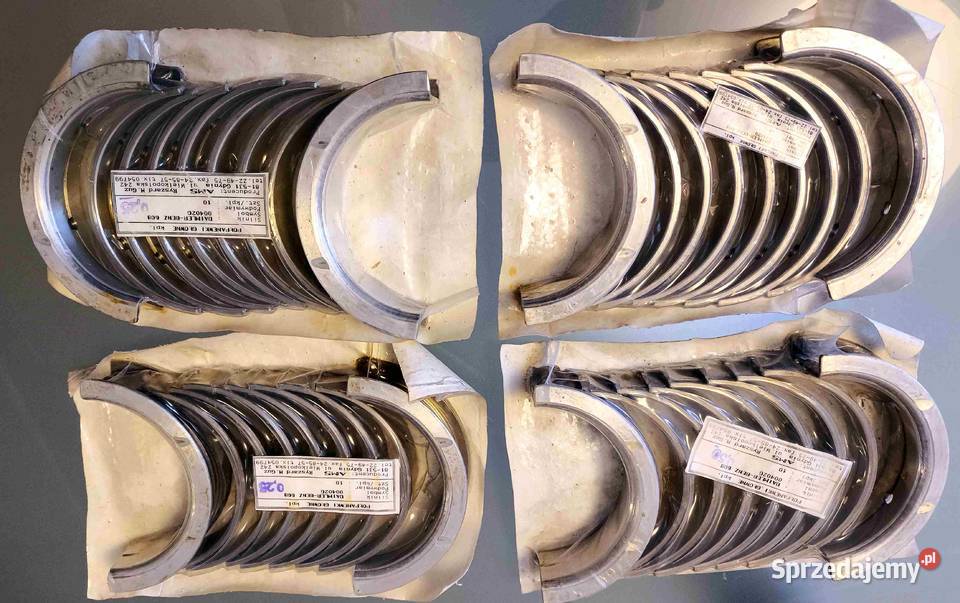 Półpanewki główne do DaimlerBenz Mercedes 608 Gdynia