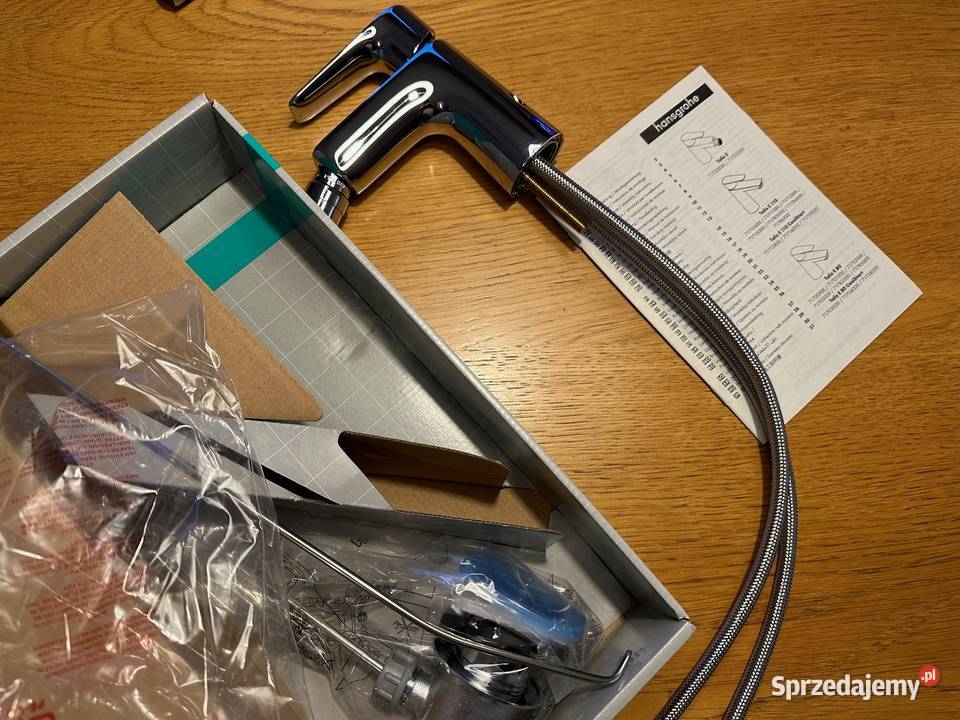 Bateria do bidetu Hansgrohe Talis E chrom Warszawa