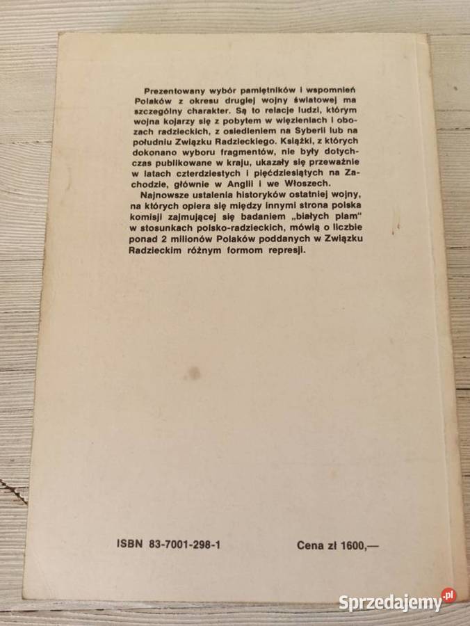 My deportowani wspomnienia Polaków z więzień Bielsko-Biała