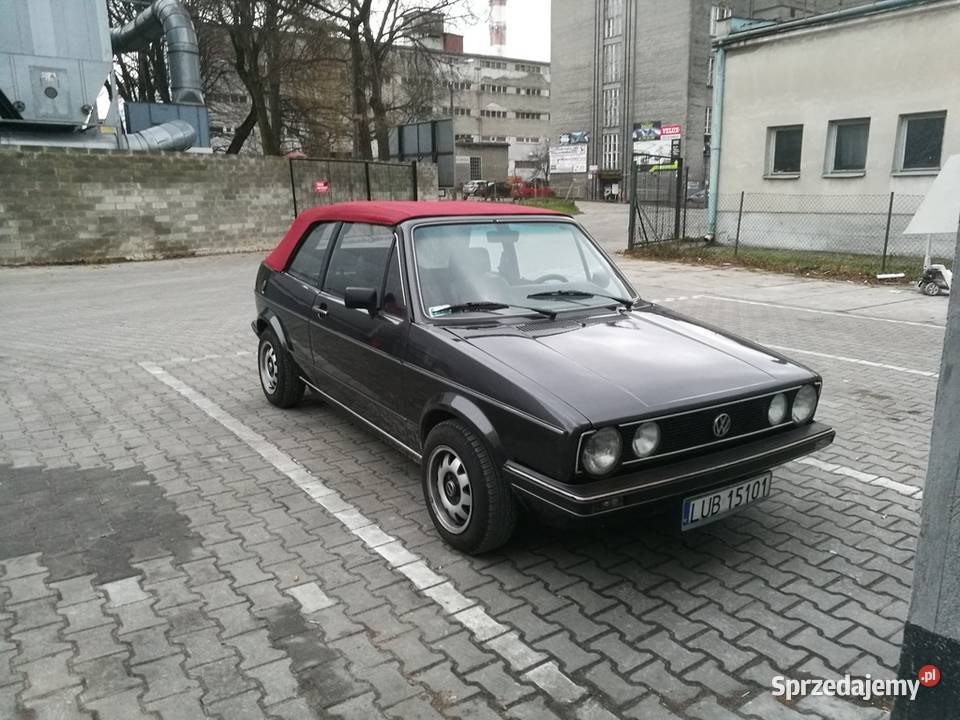 VW Golf I Kabriolet 1986r