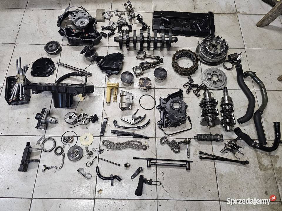 Kawasaki ZZR 1200 silnik części zzr1200 wał kapa Jelenia Góra