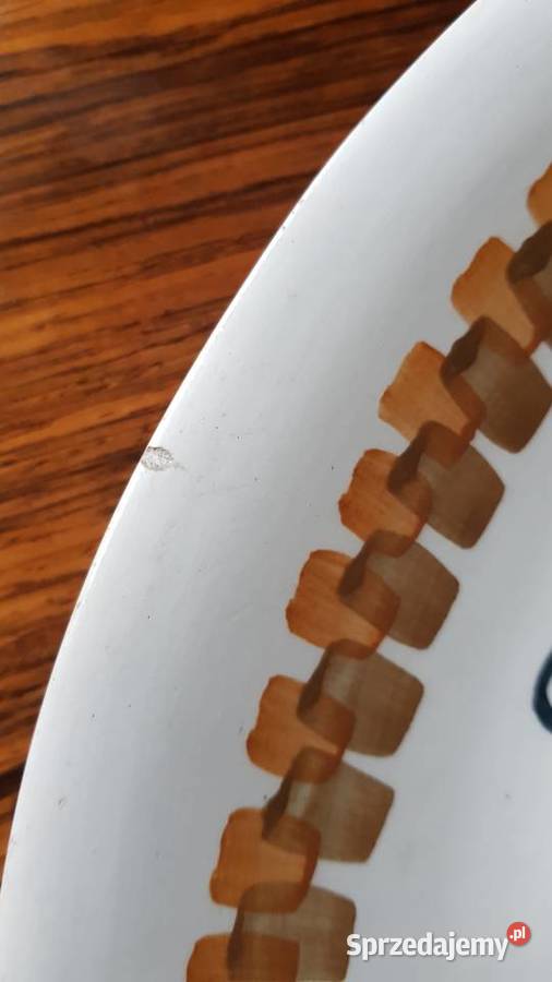 Patera fajans Włocławek polski Look lata 60 te Orneta