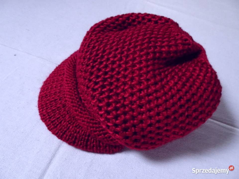 Kaszkiet ciepła czapka włóczkowa Dla kobiet małopolskie Nowy Sącz