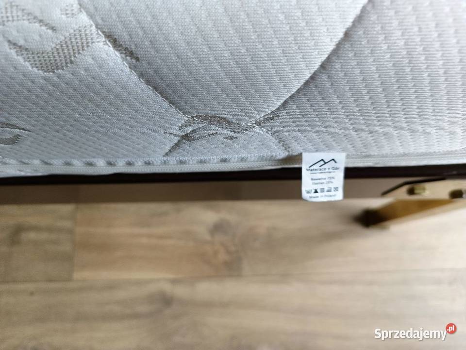 Włoskie łóżko z lat 60tychMosiądz łódzkie Dobroń