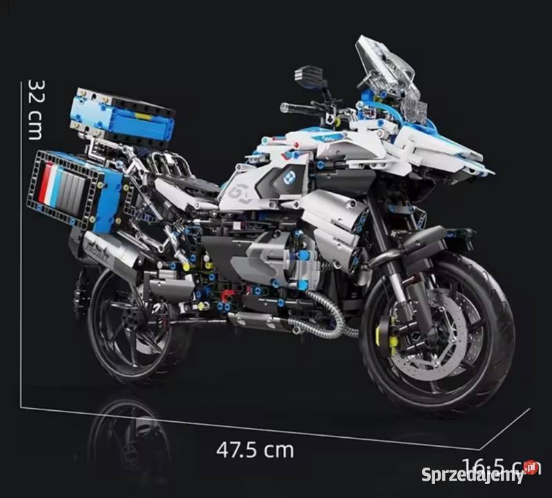 Klocki motocykl BMW R1250 GS 2369elem 47 ogromny Pobiedziska