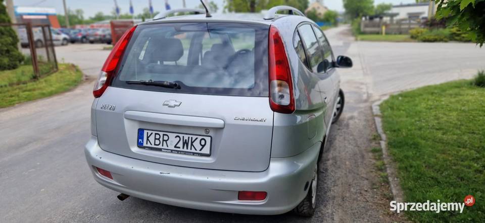 Chevrolet Rezzo 2006 20 lpg Klima małopolskie Tarnów