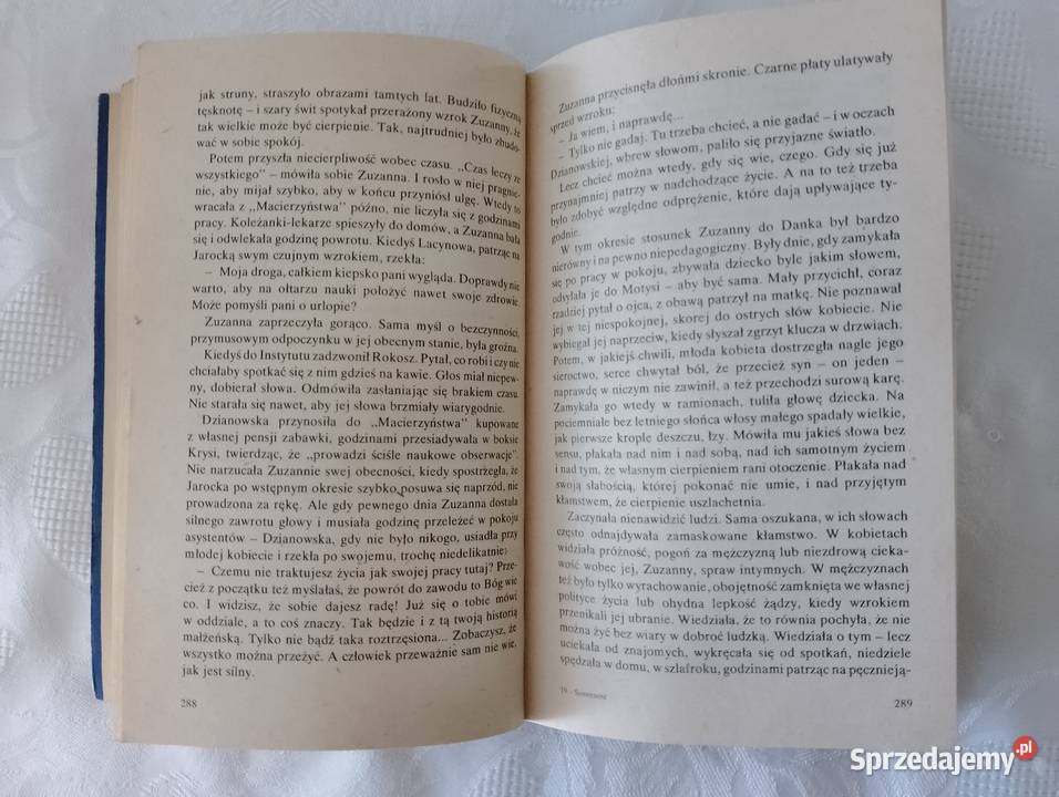 Książka SAMOTNOŚĆ Zofia Bystrzycka powieść Oborniki