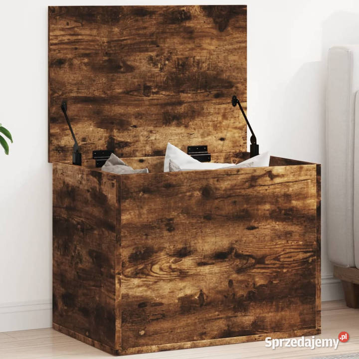 Skrzynia przydymiony dąb 60x42x46 materiał mazowieckie Warszawa