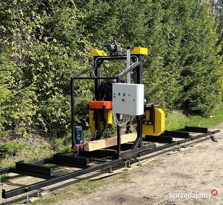 Trak taśmowy spalinowy MMK 75 szerokości cięcia Leśnictwo Łąck sprzedam