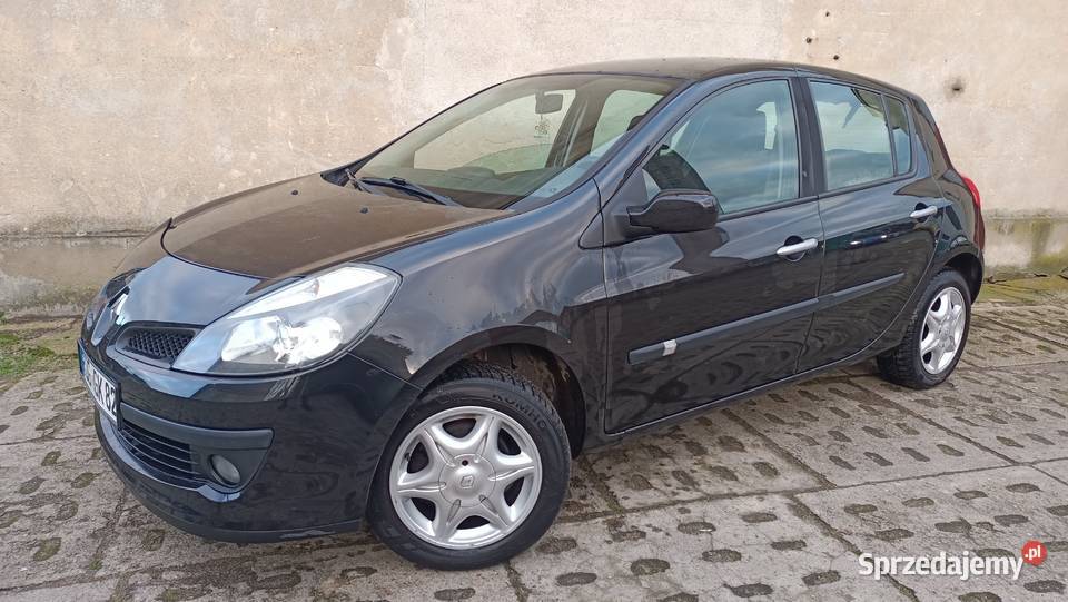 Clio III 1 6benzyna 89 5 drzwi Czarne Klima Alu 1598cm3 Stargard