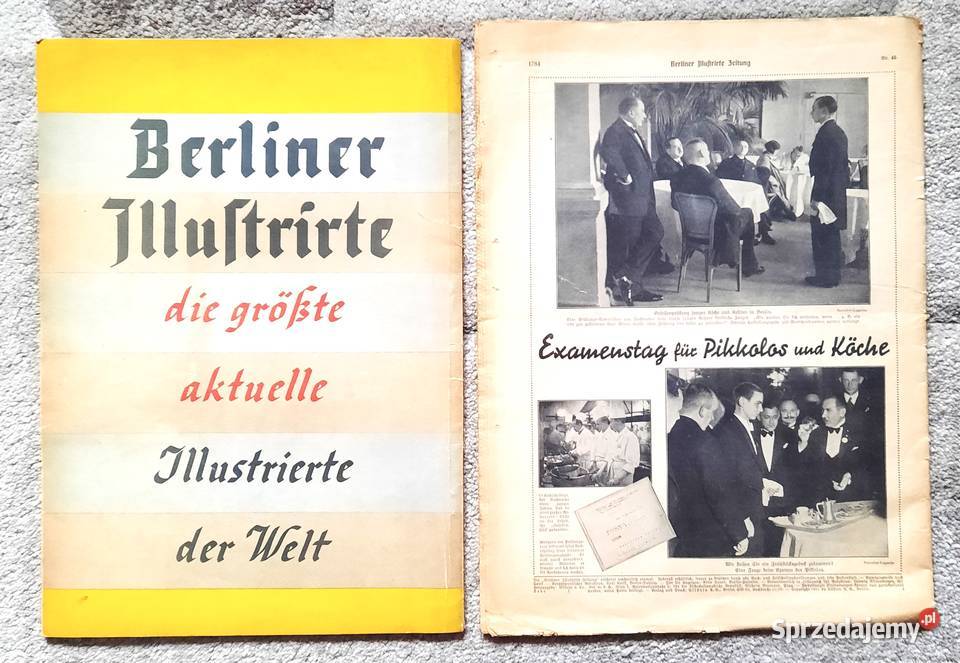 Stare Przedwojenne Gazety Olimpiada 1936 Gliwice