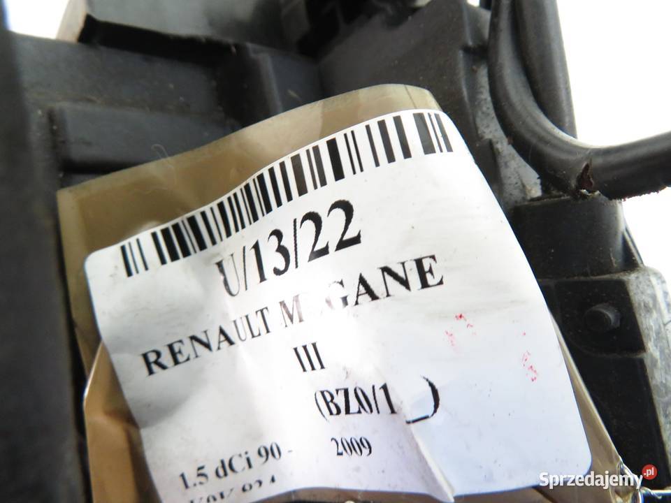 ZAMEK LEWY TYLNY RENAULT MEGANE III 6 PIN osobowe sprzedam