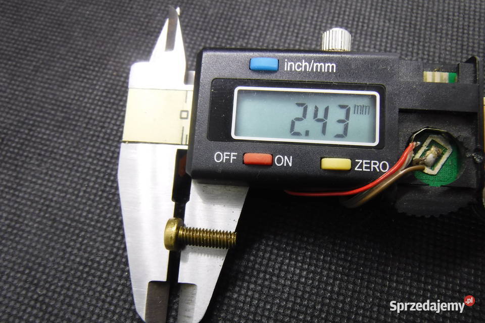 M4 x 14mm śruba mosiężna metryczna gwint 07 z mazowieckie Otwock