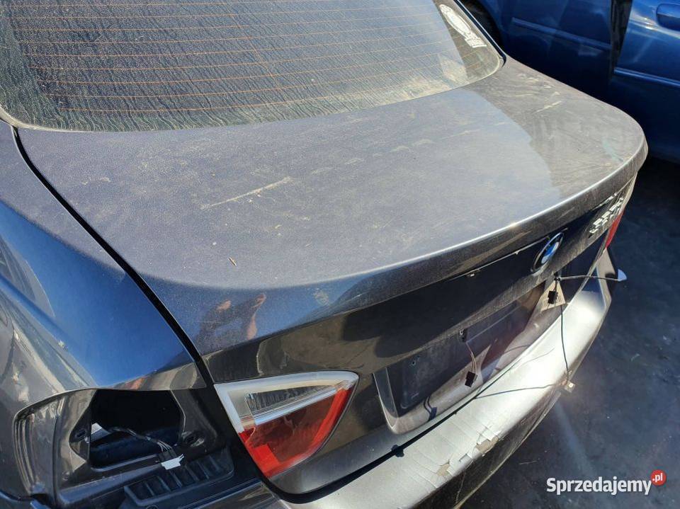 KLAPA BMW E 90 SPARKLING GRAPHITE METALLIC A22 osobowe Pozostałe Lipno