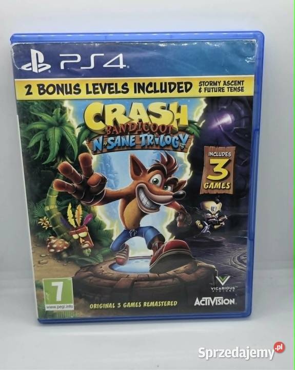 Gra Crash Bandicoot N Sane Trilogy 4 Elbląg