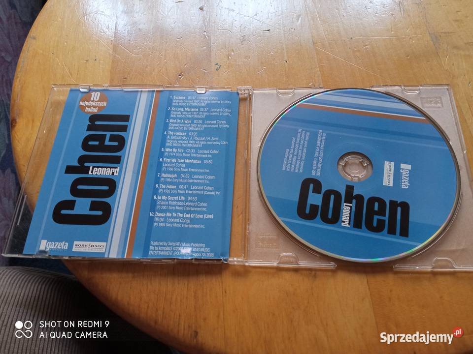 Muzyka Leonard Cohen 10 Największych Ballad