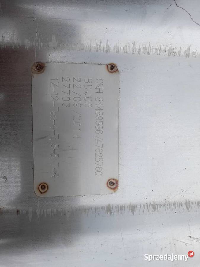 katalizator tłumik 84489586 holland Case Steyr Układ wydechowy dolnośląskie