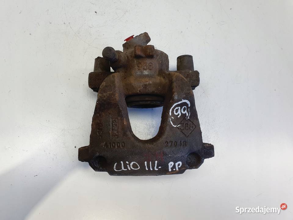 Renault Clio IV PRAWY PRZEDNI ZACISK HAMULCOWY osobowe lubelskie sprzedam