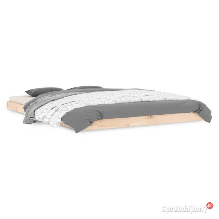 Rama łóżka lite drewno sosnowe 140x200 WM823444 mazowieckie