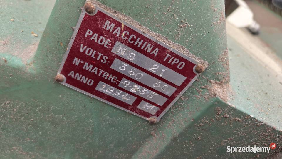 Dwustronna pilarkowiertarka PADE NS21 pomorskie Karsin