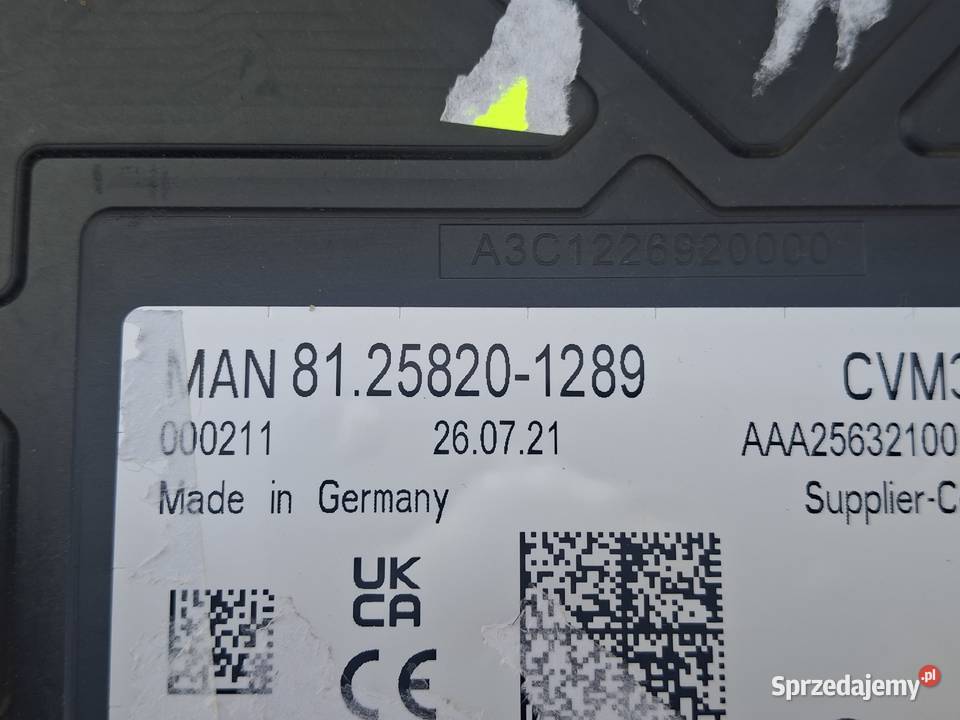 MAN TGX TGS TG3 STEROWNIK CVM3 MODUŁ KASETA Bieleń