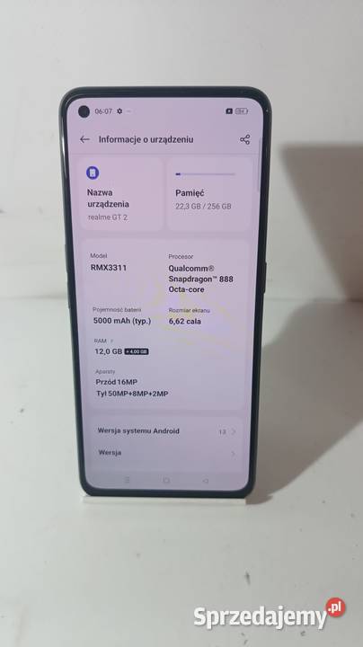 Smartfon REALME GT 2 12256GB 5G