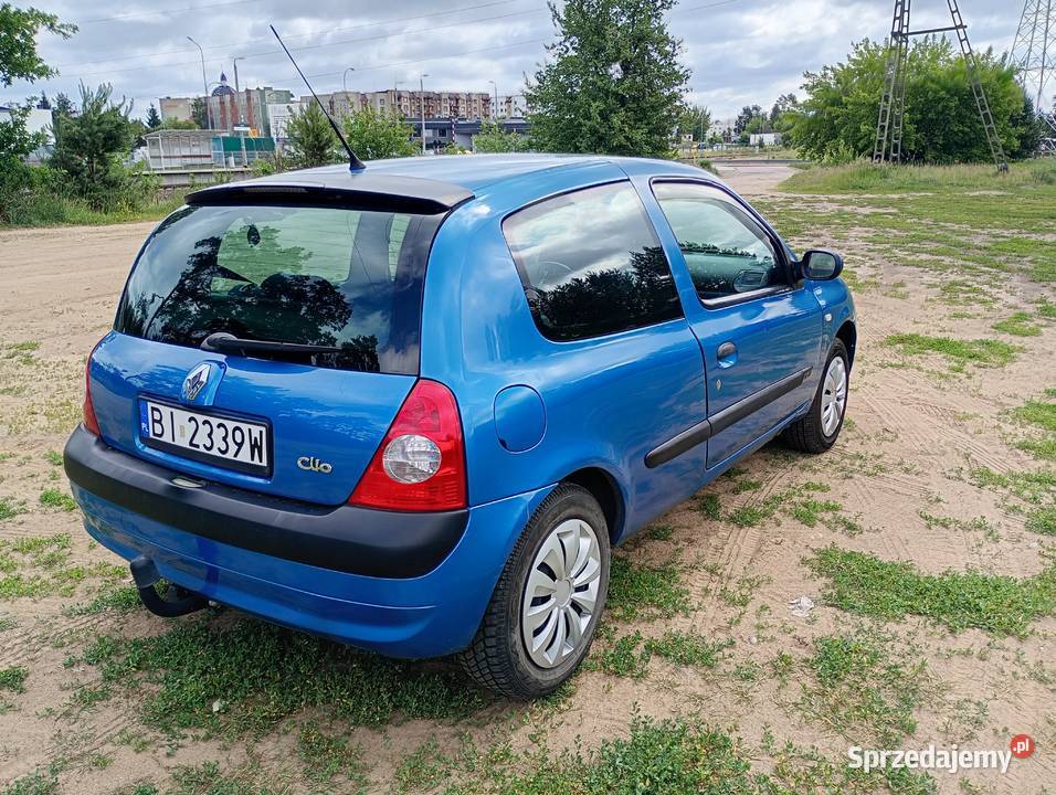 Renault Clio II 12 16V 75 2001r 236500 podlaskie Białystok