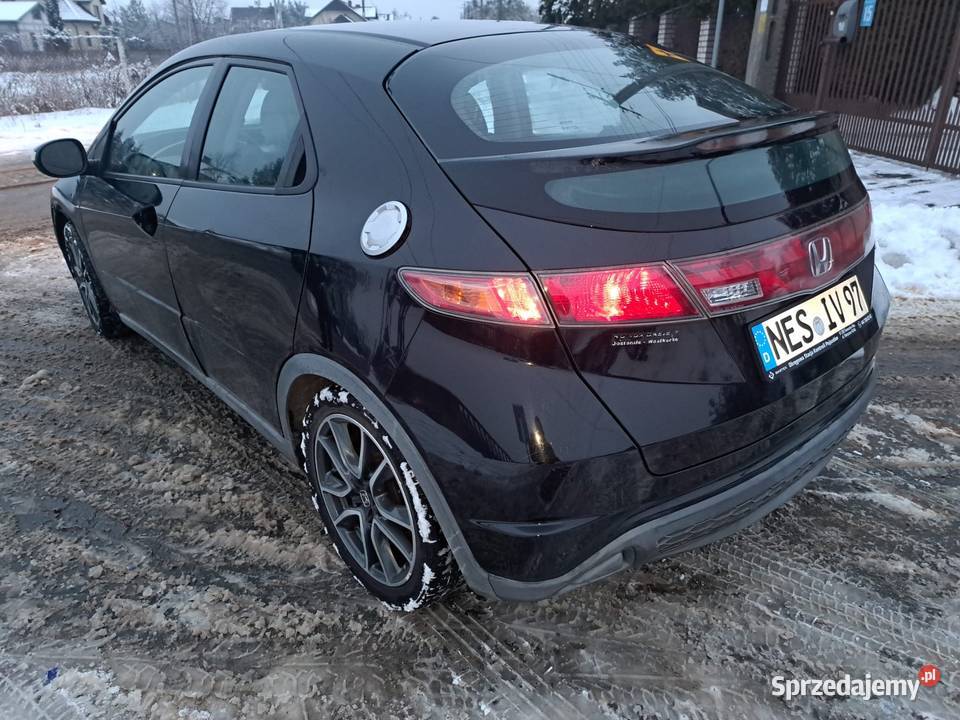 Honda Civic UFO 14 benzyna 2007r sprowadzona benzyna Civic łódzkie Tomaszów Mazowiecki