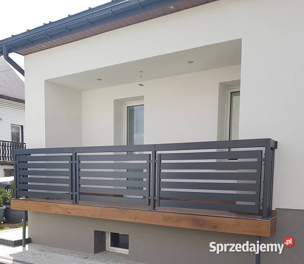 Balustrada balkonowa stalowa barierka Alfa1002 Piotrowiec