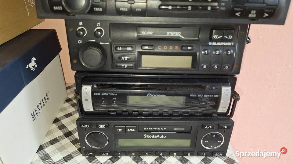 6x Radio samochodowe fabryczne volkswagen seat Zblewo
