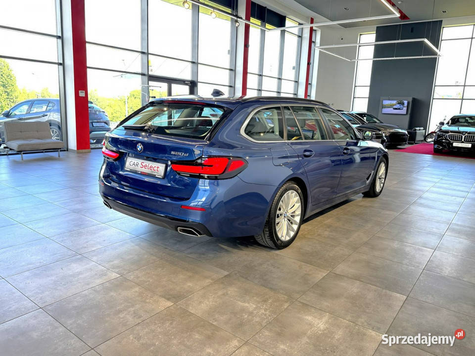 BMW 520 d Touring mHEV 190 automat 2021 r salon Myślenice sprzedam