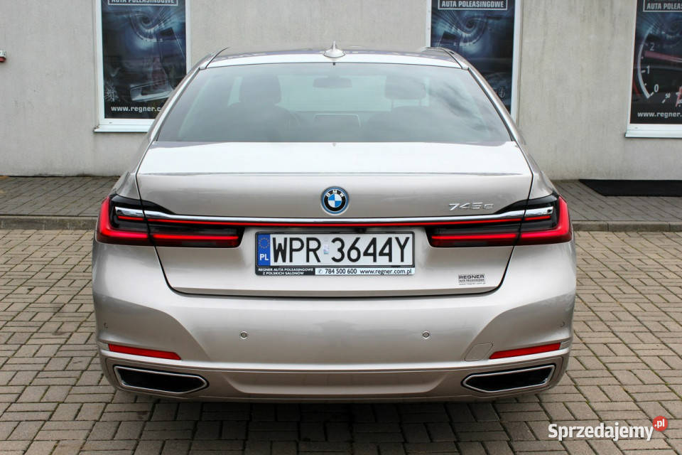 BMW 745 FV23 394 SalonPL Skóra Navi Kamera HUD immobilizer Sokołów