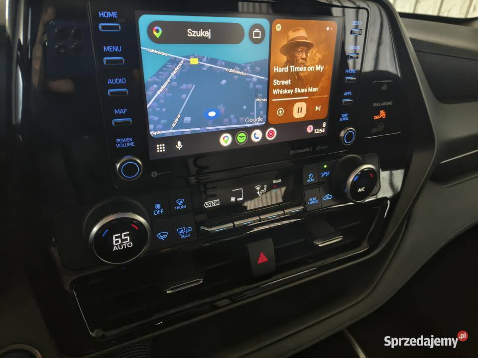 Toyota Highlander 25 Hybryda 8osobowa nieuszkodzony Koszęcin sprzedam