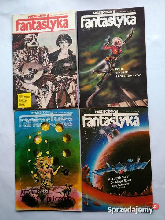 Fantastyka miesięczniki rocznik 1985r pomorskie