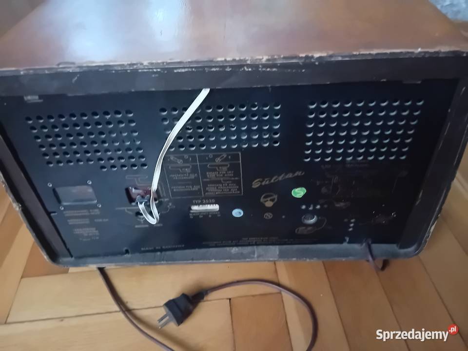 Zabytkowe radio lampowe Blaupunkt TYP 2520 Antyki warmińsko-mazurskie Elbląg