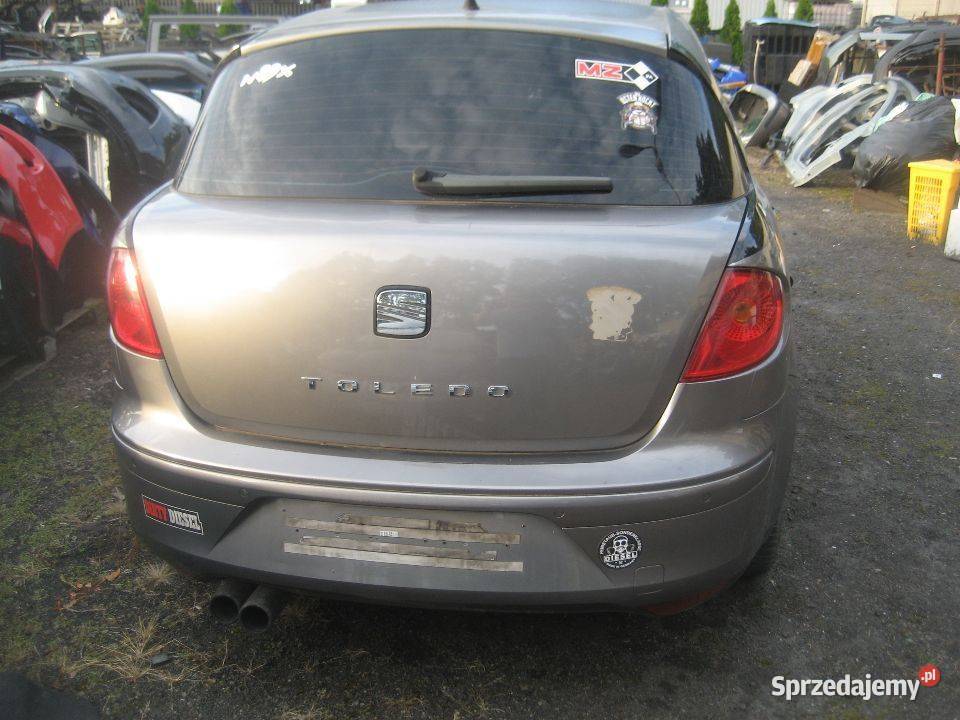 seat toledo iii 3 0409r klapa bagażnika zderzak Rakoniewice